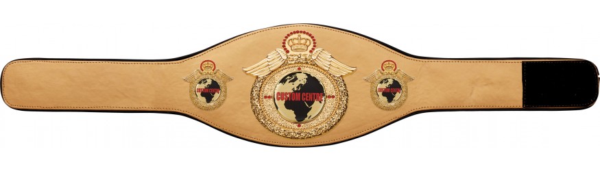 CUSTOM CHAMPIONSHIP BELT PROWING/G/CUSTOM - AVAILABLE IN 7 COLOURS